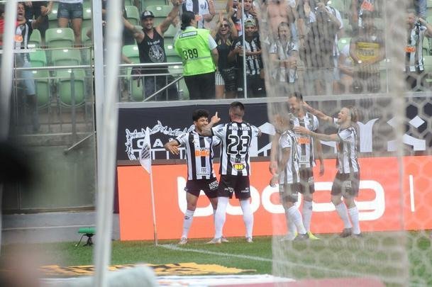Atltico bateu o Santos na estreia de Vagner Mancini em Belo Horizonte