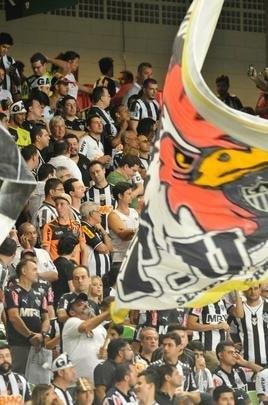 Torcida atleticana lotou o Independência, nesta quarta-feira, para a estreia em casa pela Copa Libertadores