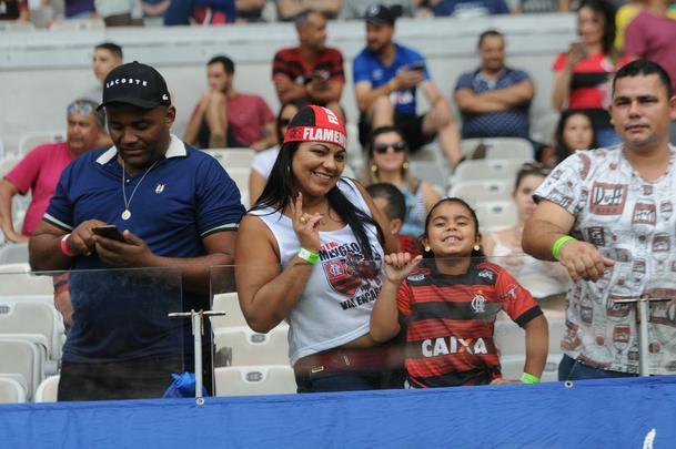 Torcidas de Cruzeiro e Flamengo fizeram a festa em duelo das equipes no Mineiro