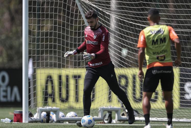 Fotos do treino do Atlético nesta segunda-feira, 13 de setembro de 2021