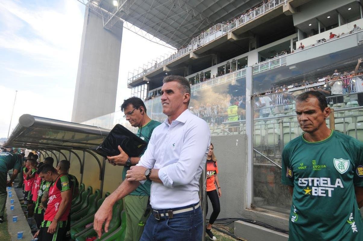 Amrica x Atltico: fotos do jogo de ida da final do Campeonato Mineiro, neste sbado (1/4), no Independncia