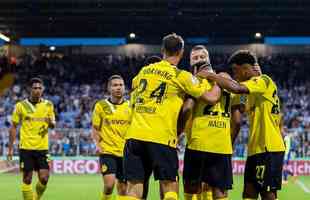 Na Alemanha, o Borussia Dortmund é o segundo favorito, com odd 10 na Sportsbet.io para conquistar o título