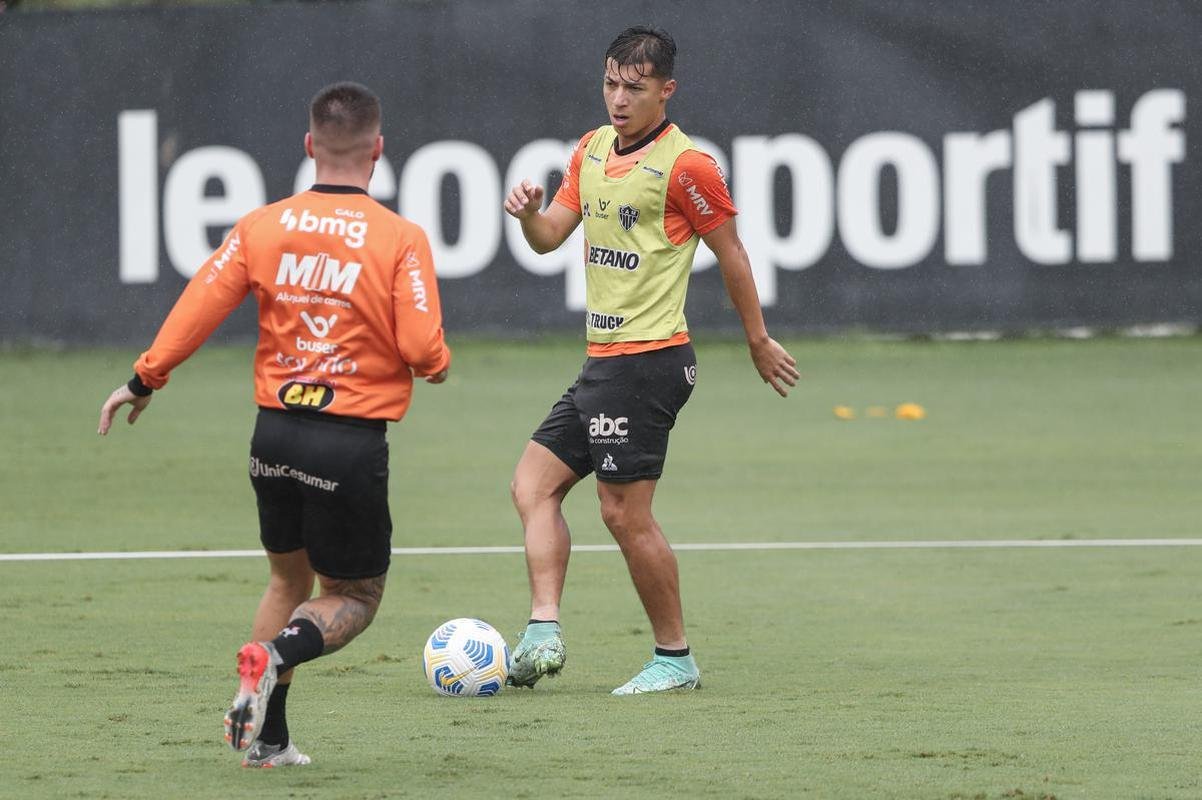 Fotos do treino do Atltico neste domingo na Cidade do Galo (21/11)