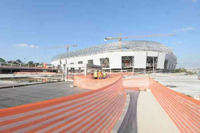 Futuro estádio do Galo, Arena MRV está com 60% das obras concluídas