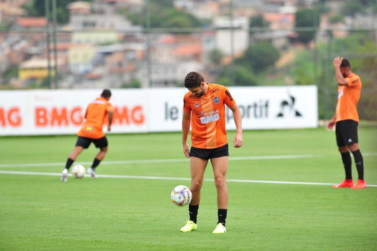 Fotos do primeiro treino do Atltico em 2020. Foi a primeira atividade comandada pelo venezuelano Rafael Dudamel