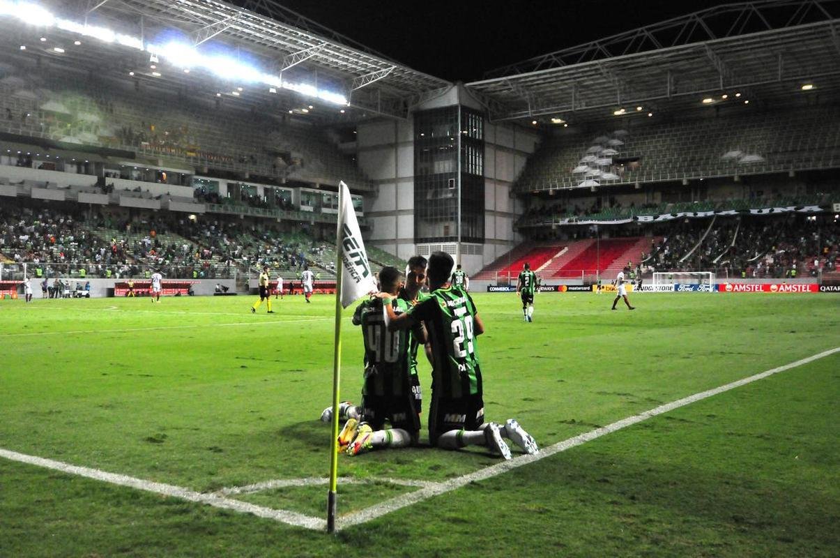 Fotos do jogo entre Amrica e Tolima, no Independncia, em Belo Horizonte, pela terceira rodada do Grupo D da Copa Libertadores 2022