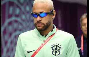 Neymar chega ao jogo de Juliet e explode internet