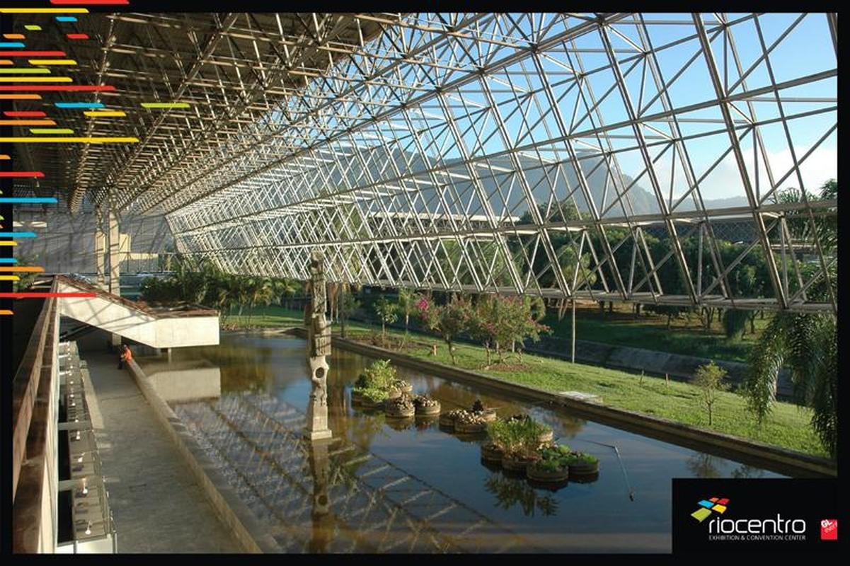 Pavilhes do Riocentro recebero provas de levantamento de peso (olmpicos); halterofilismo (paralmpicos), tnis de mesa (olmpico e paralmpico), badminton (olmpico), boxe (olmpico) e vlei sentado (paralmpico)
