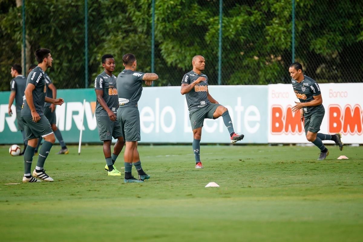 O tcnico Levir Culpi comandou, na tarde desta tera-feira, treinamento na Cidade do Galo