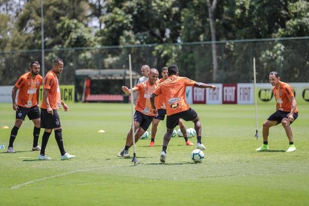 Atlético encerra preparação para encarar o Cruzeiro