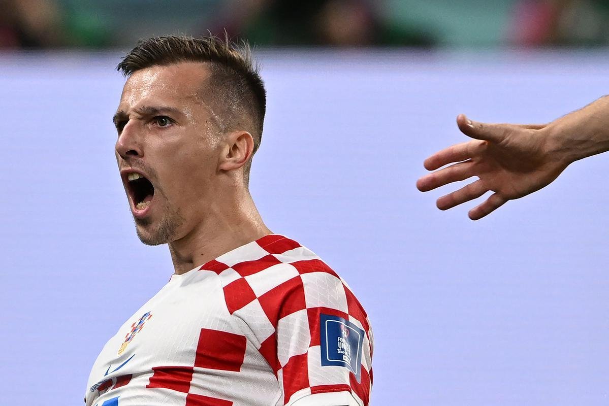 Mislav Orsic marcou um golao e recolocou a Crocia em vantagem no duelo com o Marrocos pelo terceiro lugar da Copa do Mundo: 2 a 1
