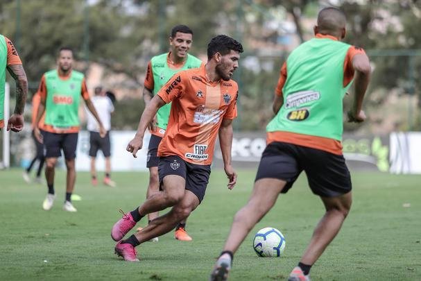 Veja fotos do jogo-treino do Atlético com o time sub-20