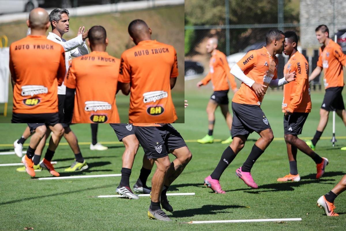 Atltico fez, nesta sexta, ltimo treino antes do duelo na Arena da Baixada