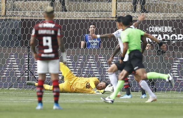 Fotos do jogo entre Flamengo e River Plate