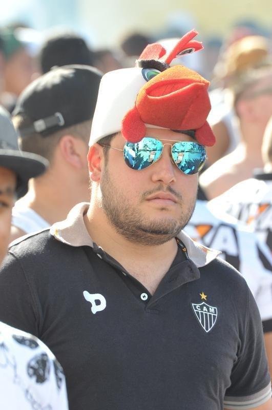 Torcida do Atltico na deciso do Campeonato Mineiro, no Independncia