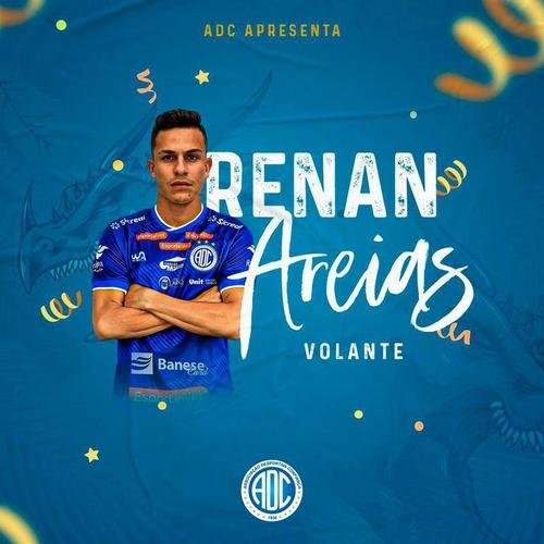 Renan Areias, volante (Confiança)