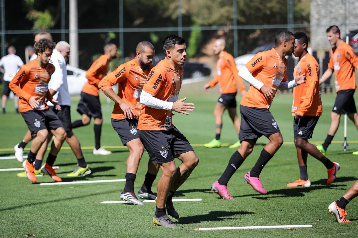 Atltico fez, nesta sexta, ltimo treino antes do duelo na Arena da Baixada