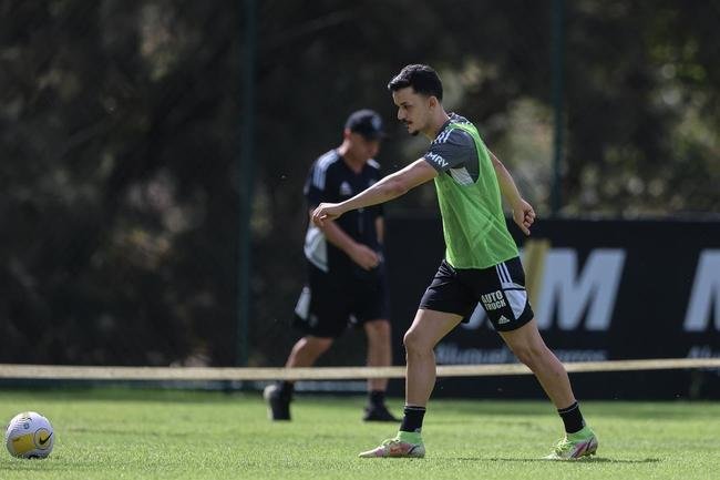 Fotos do �ltimo treino do Atl�tico antes do jogo contra o Botafogo