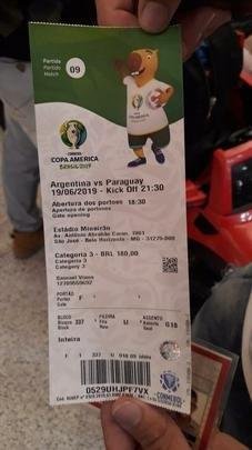 Movimentação na troca de ingressos para Copa América em Belo Horizonte