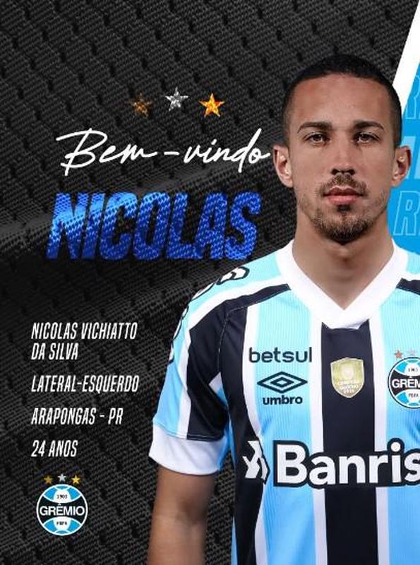Nicolas, lateral-esquerdo (Grêmio)