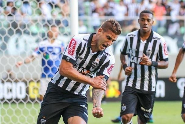 Semifinal do Campeonato Mineiro de 2017 - No jogo da volta, no Independência, o Atlético goleou a URT por 3 a 0 e avançou à final. Rafael Moura, Robinho e Otero marcaram pelo Galo.