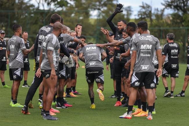 Atlético treinou nesta quinta-feira (26/1) na Cidade do Galo