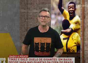 Segundo o apresentador, o meia Everton Ribeiro é a "bola da vez" no clube paulista