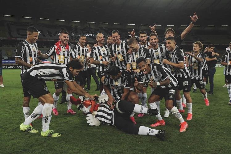 Fotos da festa do Atltico no Mineiro com a conquista do bicampeonato mineiro