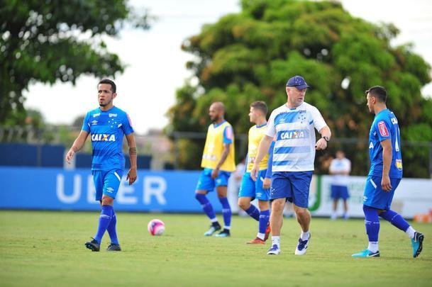 Cruzeiro encerrou nesta tera-feira (16/1) sua preparao para o jogo contra o Tupi