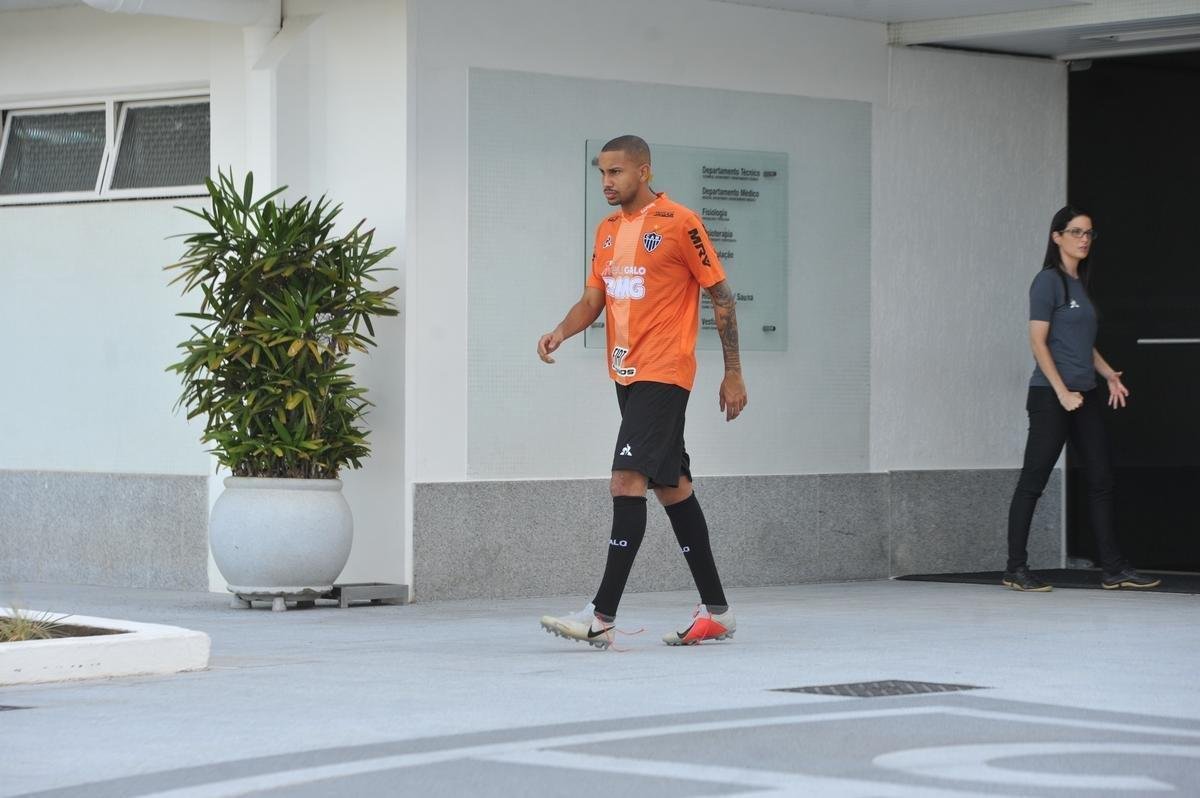Fotos do ltimo treino do Atltico antes do jogo contra o Unin La Calera