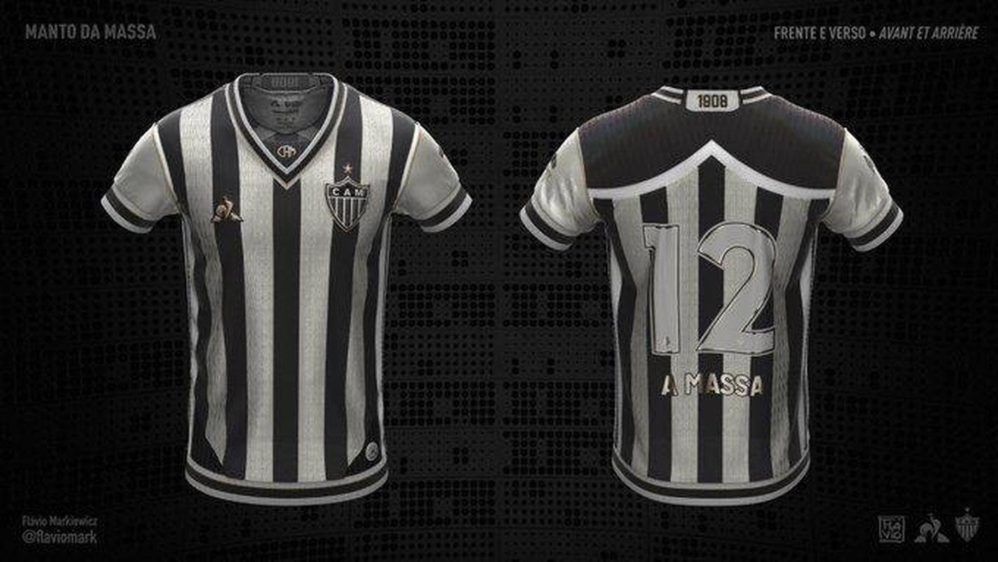 Camisa desenhada por Flvio Markiewicz ganhou o concurso 'Manto da Massa'