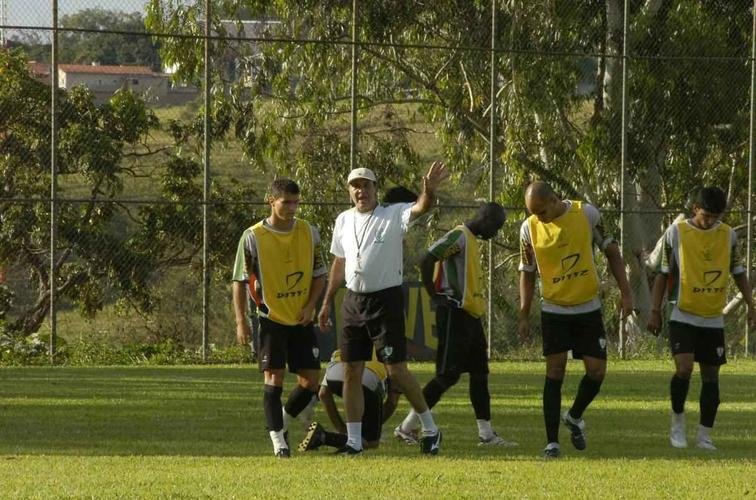 28/03/2007 - Procpio em sua passagem como tcnico do Amrica em 2007