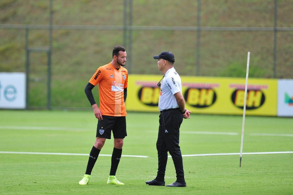 Fotos do primeiro treino do Atltico em 2020. Foi a primeira atividade comandada pelo venezuelano Rafael Dudamel