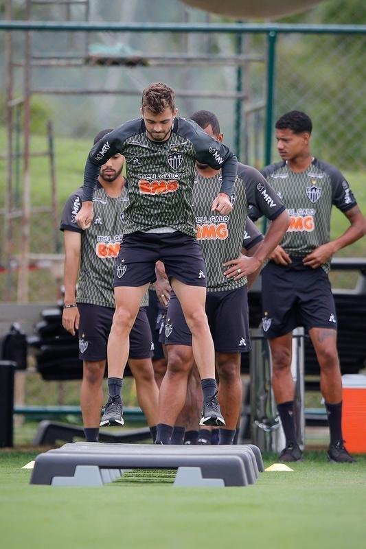 Fotos: Atltico se prepara para duelo contra o Flamengo