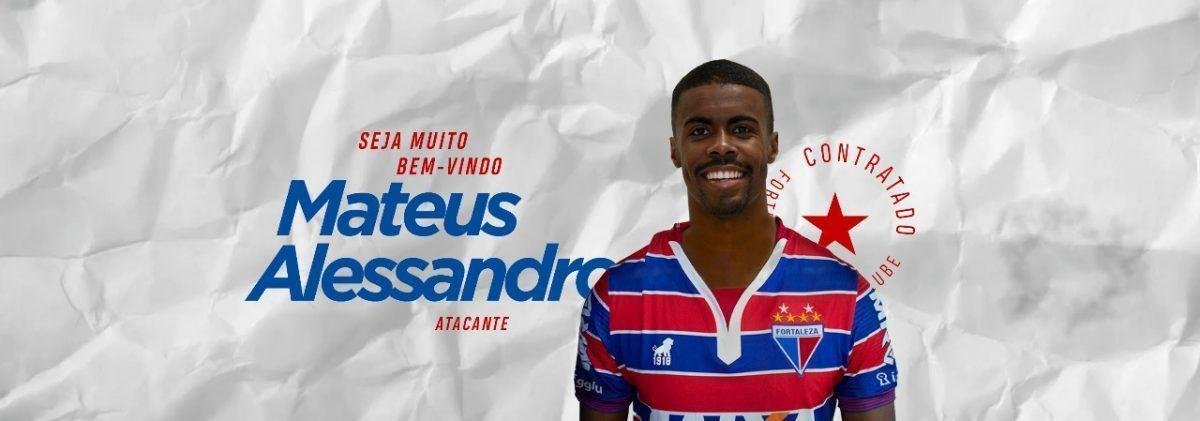 O Fortaleza anunciou a contratao de Matheus Alessandro, do Fluminense, por emprstimo at o fim deste ano