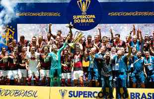 Em 2020, o Flamengo conquistou a Supercopa do Brasil em final disputada contra o Athletico Paranaense. Os cariocas venceram o jogo por 3 a 0