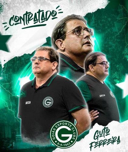 Goiás anunciou o técnico Guto Ferreira