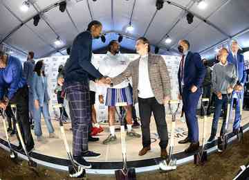 Franquia da NBA anunciou a parceria que resultará no ginásio para a temporada 2024-2025