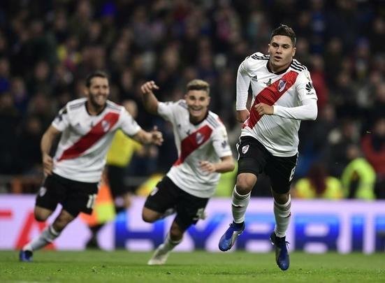 Colombiano Quintero fez o gol da virada do River Plate sobre o Boca na final da Libertadores