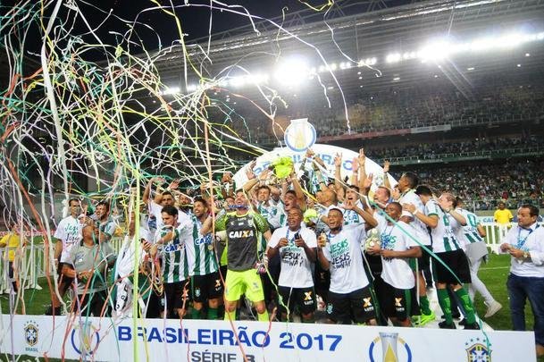 Festa do Amrica e da torcida no Independncia com o bi da Srie B em 2017