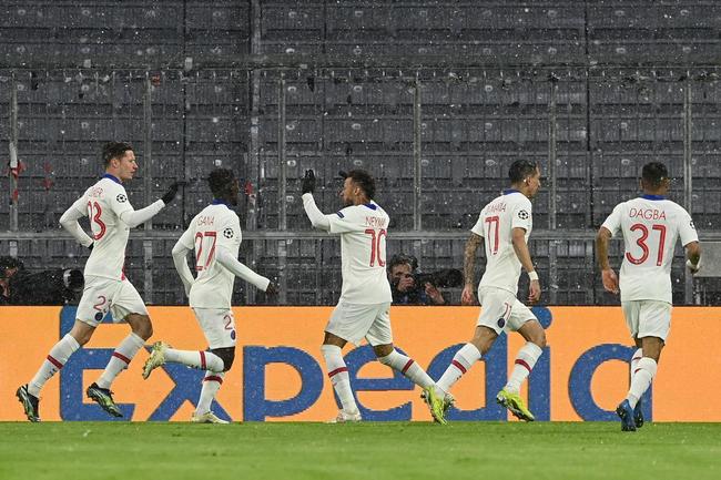 Fotos do jogo entre Bayern de Munique e Paris Saint-Germain, na Allianz Arena, em Munique, pela ida das quartas de final da Liga dos Campeões da Europa