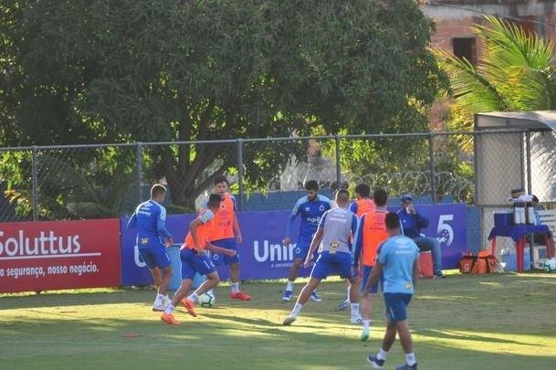 Cruzeiro se reapresentou na Toca II após classificação às quartas de final da Copa do Brasil
