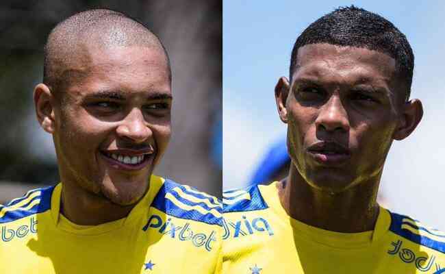 Vitor Roque e Vitor Leque participaram da campanha do acesso do Cruzeiro  Srie A