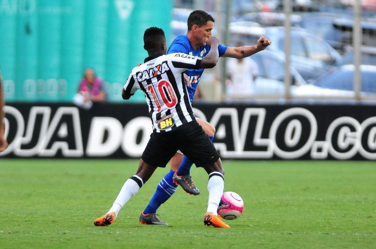 Imagens do clssico entre Atltico e Cruzeiro, no Independncia