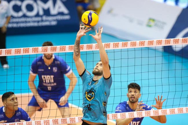 Minas abriu srie semifinal contra o Itapetininga com vitria por 3 a 0, em Saquarema