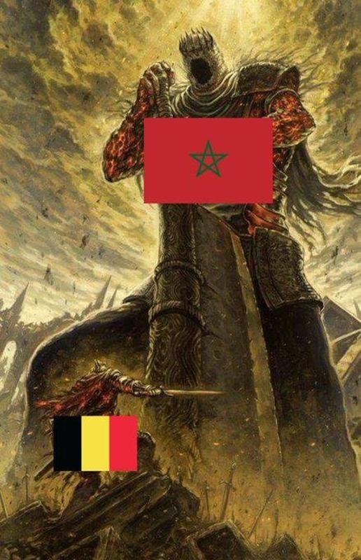 Derrota da Gerao Belga para o Marrocos vira meme