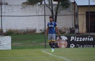 Imagens do treino do Cruzeiro antes do jogo contra o Nacional-PAR, pela Copa Sul-Americana