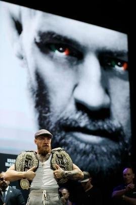 Imagens do Media Day do UFC 229, com Conor McGregor e Khabib Nurmagomedov