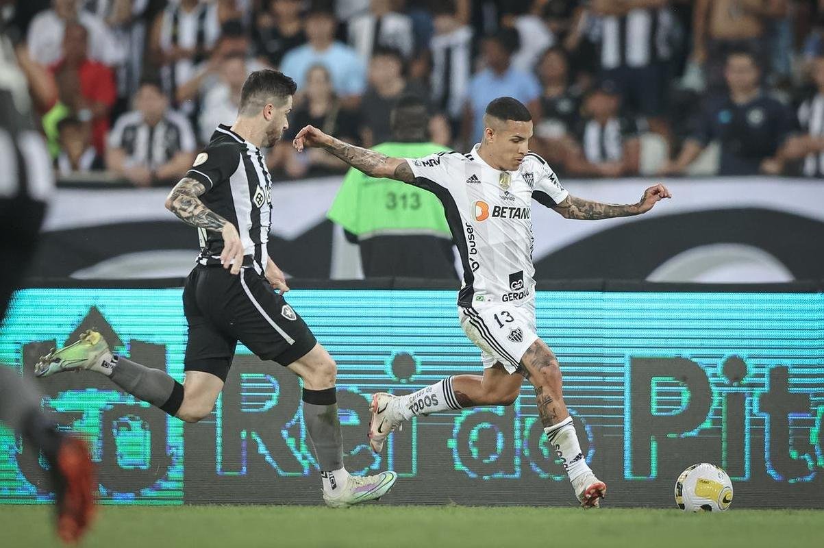 Botafogo x Atltico: veja fotos do jogo no Nilton Santos