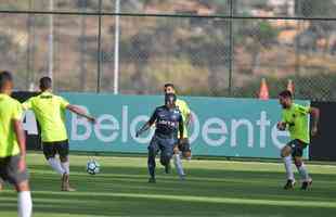 Atltico derrotou Coimbra em jogo-treino na Cidade do Galo com gols de Galdezani, Edinho e Fbio Santos